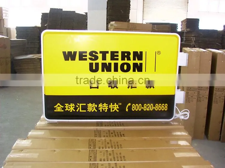 Outdoor Acrylic plastic thermoformed advertising light box