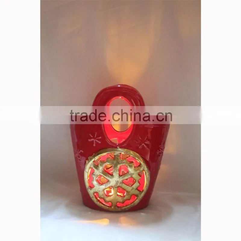 christmas deer tealight holder
