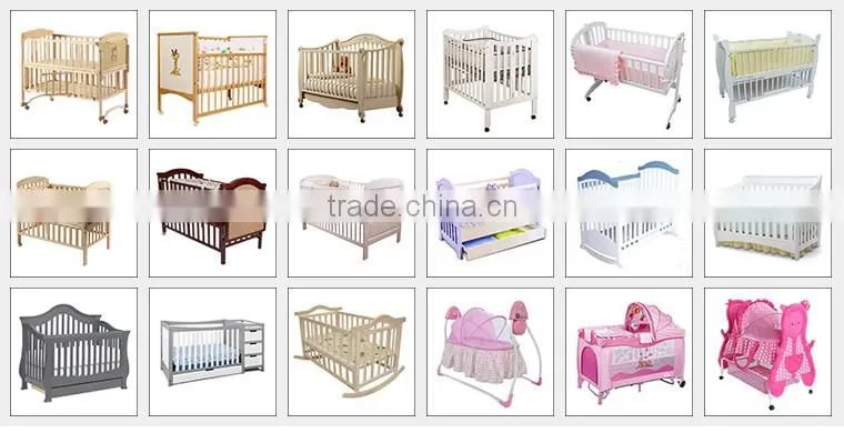 WBC-12B three adjustable design multi-function baby floor bed, baby bed dimensions