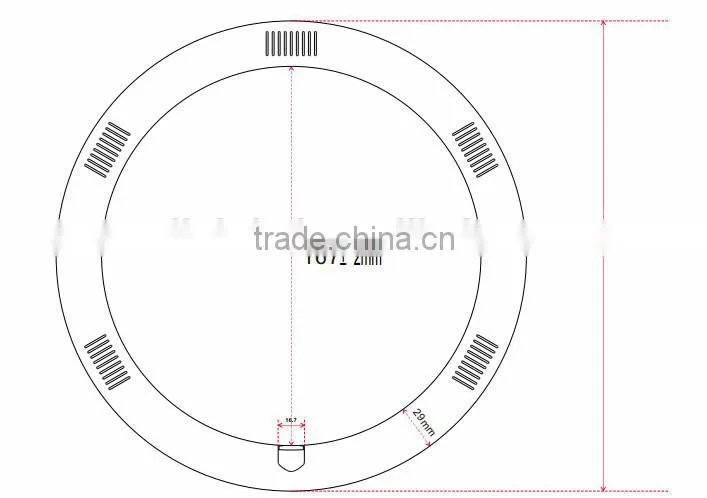 T9 12w g10q led circular tube replacement 2g13 lamp