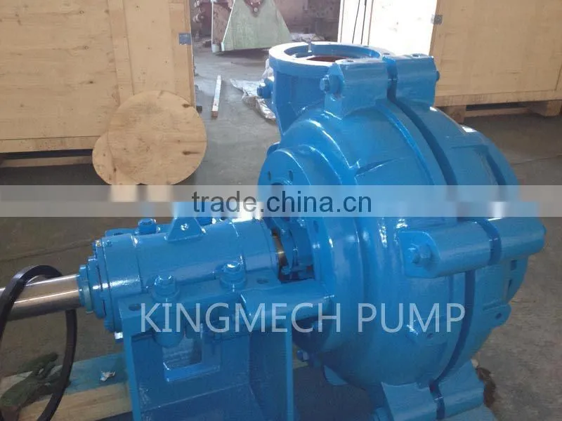 Heavy duty wear resistant vertical froth pump