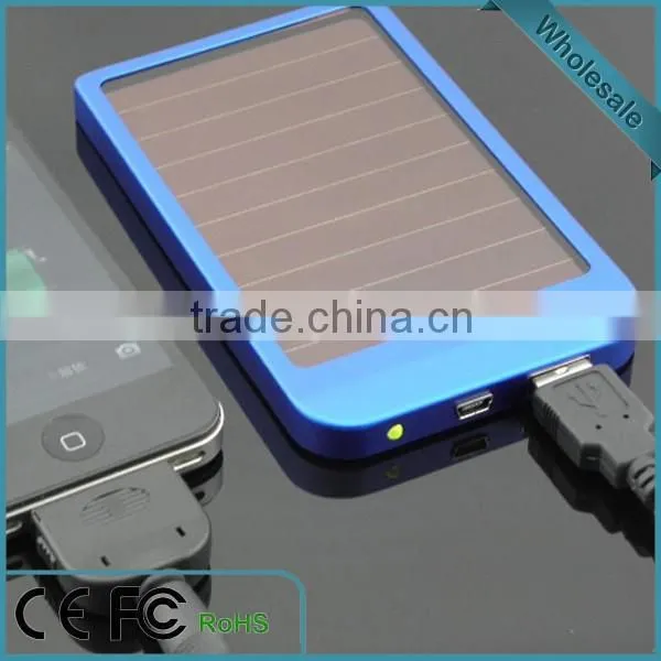 2015 new high quality product solar power bank charger lowest price