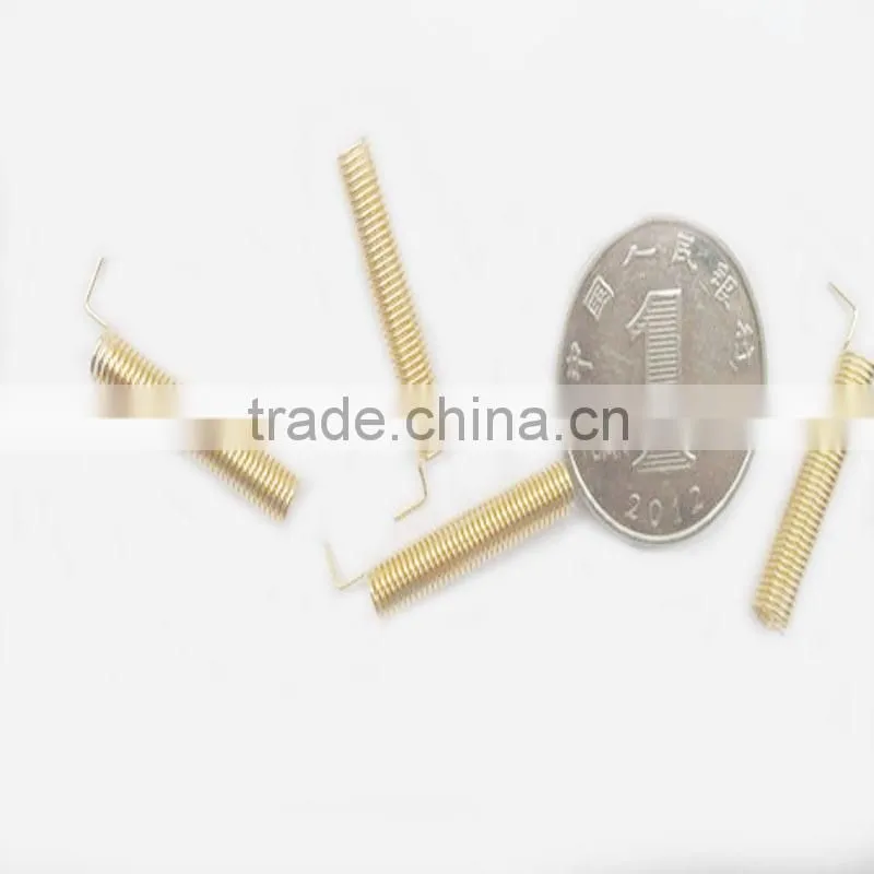 SW315-TH23 - NiceRF 315mhz high performance 27mm Gold plated rf spring antenna