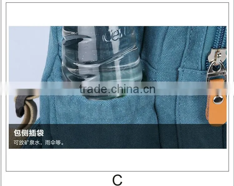 fabric for backpack;korean style backpack;canvas backpack fabric