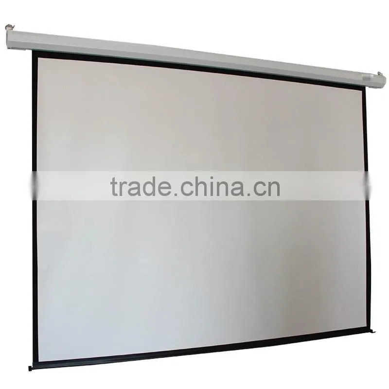 Wall Mount 84'' Projection Screen 4:3 Portable Front PVC Projector Screen