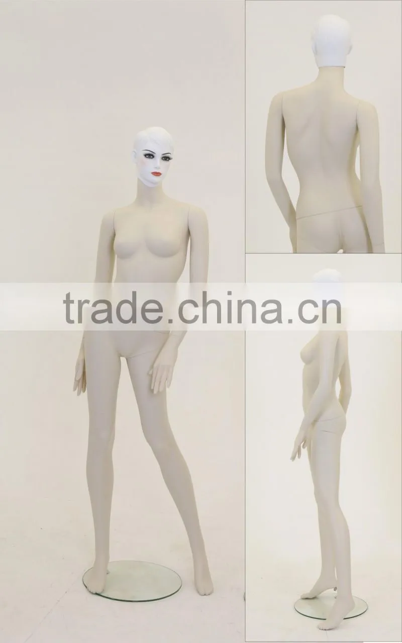 Full-Body Plastic Makeup Mannequin