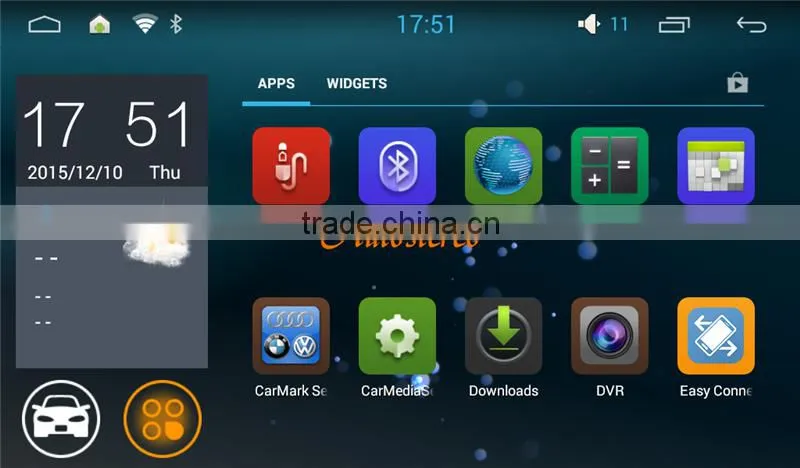 Quad Core Android 4.4 Car DVD Player Multimedia Headunit for FORDC-MAX