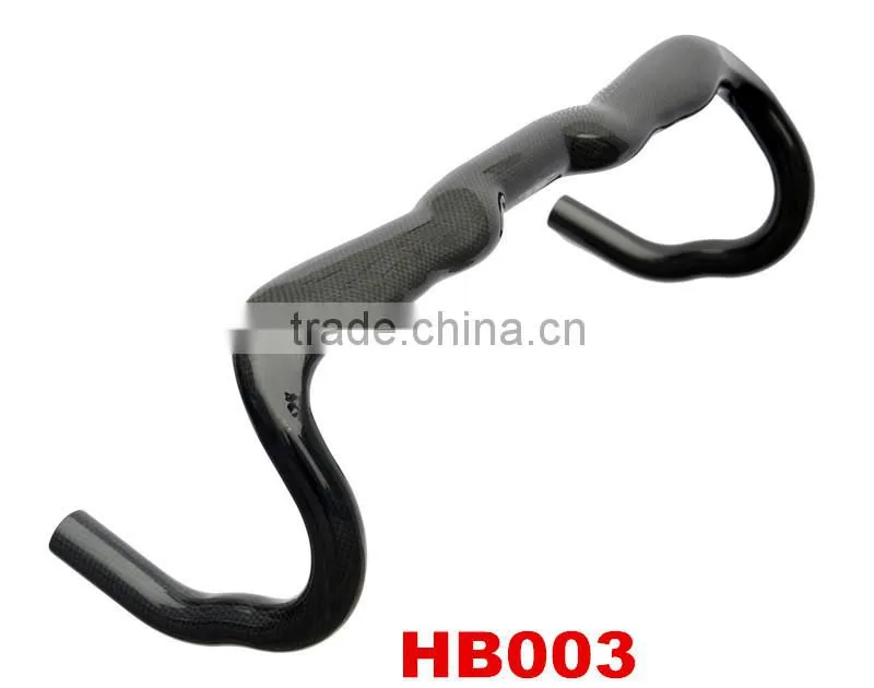 DENGFU carbon road bicycle handlebar HB003 in glossy finish