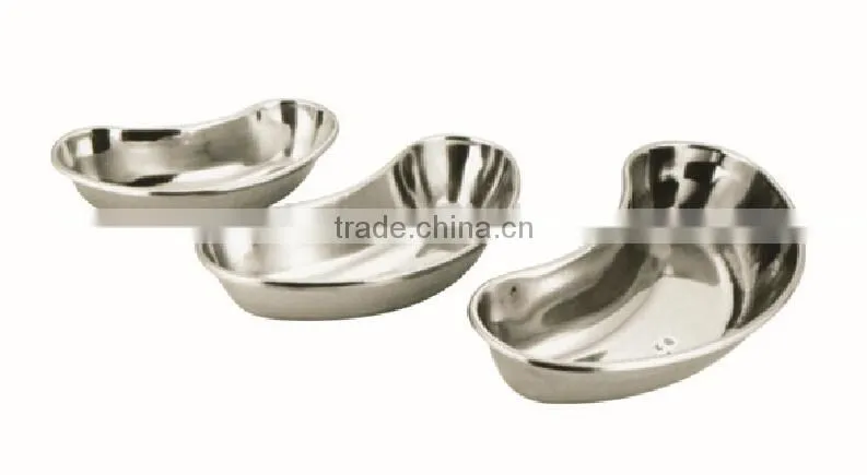 MK03-723 Hospital Surgical Medical Stainless Steel Medical Hollow Ware Instruments Deep Kindney Shape Plate