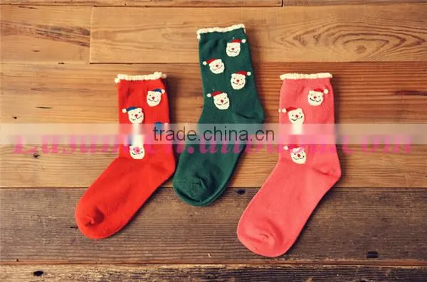 Christmas stylish warm cozy socks women