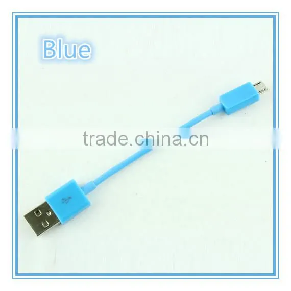 20cm Short Micro USB Cable,5 wire Micro Mini USB Cable,USB Data Sync Cable for smartphone