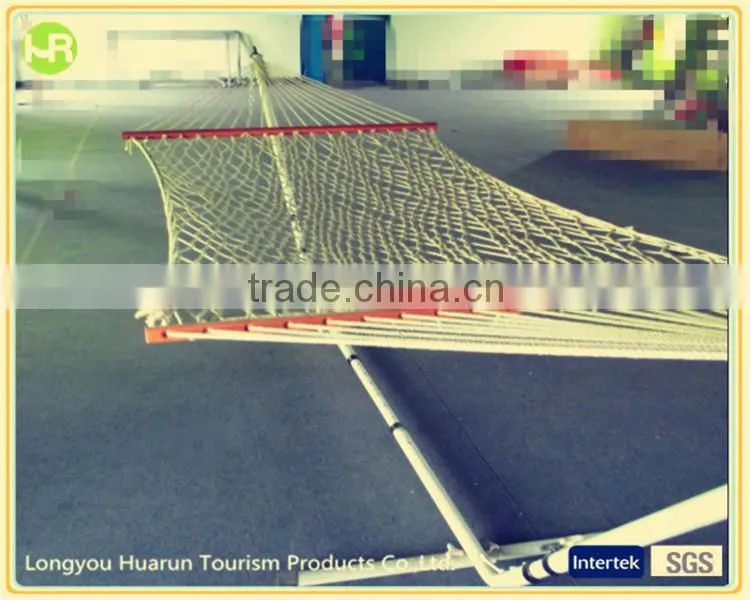 Natural 2 Person Rope Hammock/Mesh Hammock