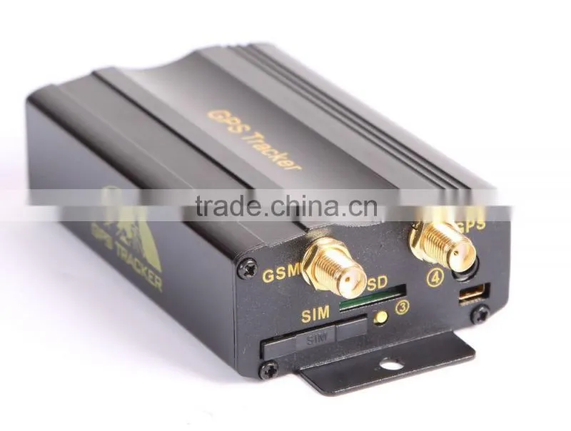 Original tk103b gps103b GPS GSM GPRS Tracker Device Google maps Free Web Platform Services Car Vehicle tracker