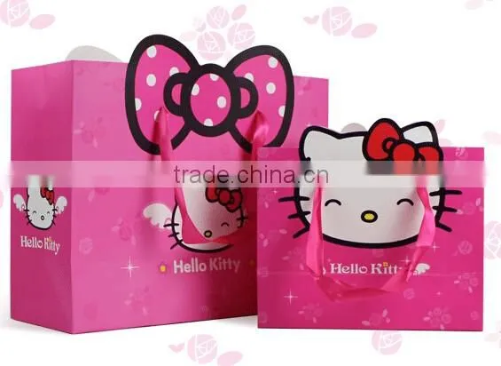 2016 Hello kitty paper bag printing