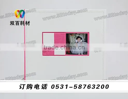 new design fancy PU album cover with case China most professional manufacture