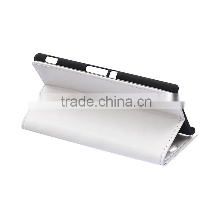 Wholesale Flip Cover Leather Case For Sony Xperia M4 Aqua,For Sony Xperia M4 Aqua Book Cover Stand Case