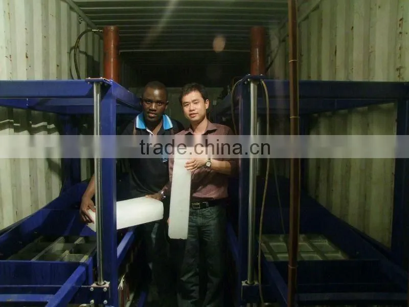 Commercial automatic block ice machine for Africa