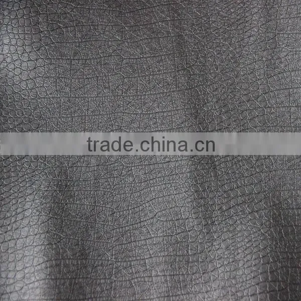 pu garment leather imitation crocodile leather for bags leather