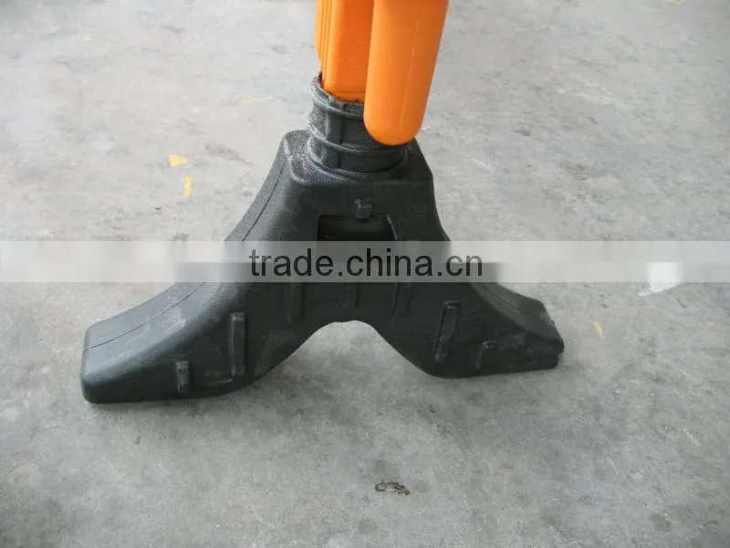 high quality yellow plastic safety fencing/safety fencing