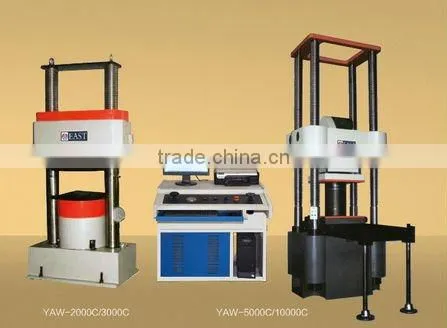 YAW-1000C Computer controlled compression testing machine