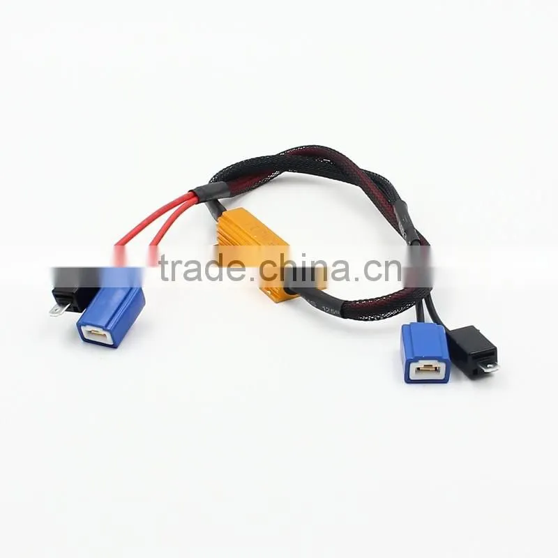 H1/H3 LED Fog Light DRL Driving Light Canbus 50W Load Resistor Wiring Canceller Canbus ERROR FREE Decoders Wirings