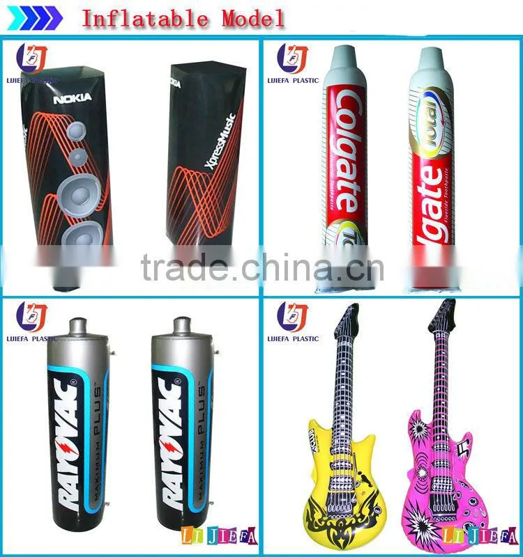 Inflatable Air Plane Model Toy For Advertising Promotion Gifts