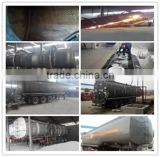 High safety sulfuric acid Liquid fuel Tank truck machinery