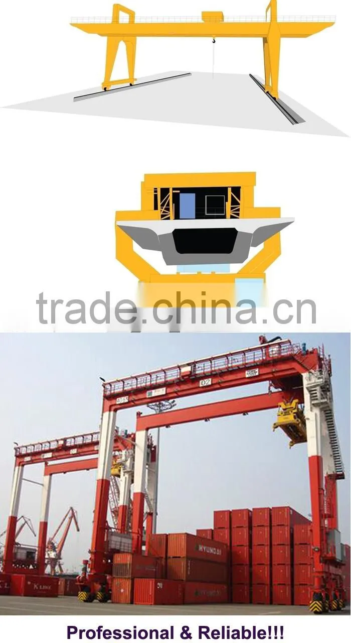 Port gantry crane, rubber tire container gantry crane,mobile gantry crane