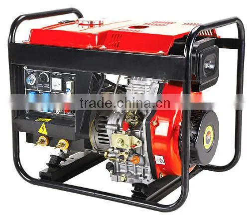 186F engine single phase diesel generator 5000