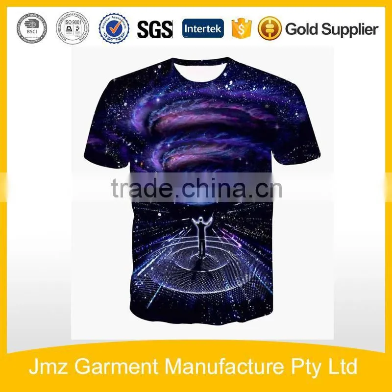 Custom 3D Printing T-shirt polyester clothes from China supplier