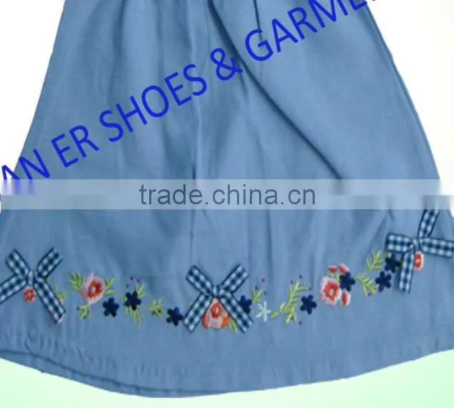 100%cotton latest korea style baby girl dresses