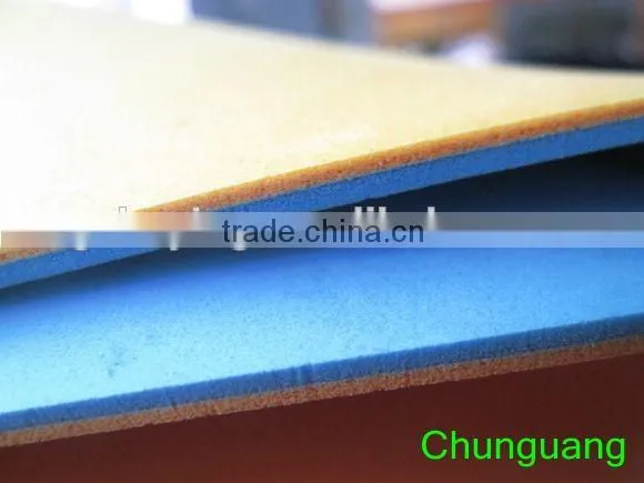 Good quality latex foam with two color for shoes insole