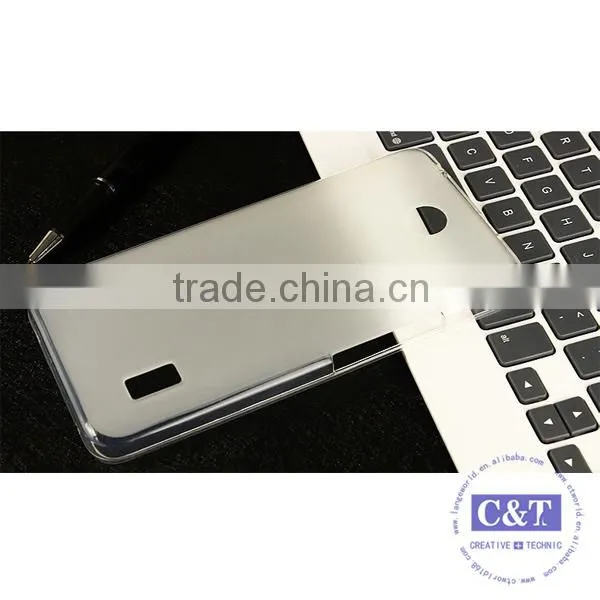 C&T Ultra Slim Soft TPU Gel Rubber Silicone Skin Shell Back Case Cover for Huawei Ascend Y635