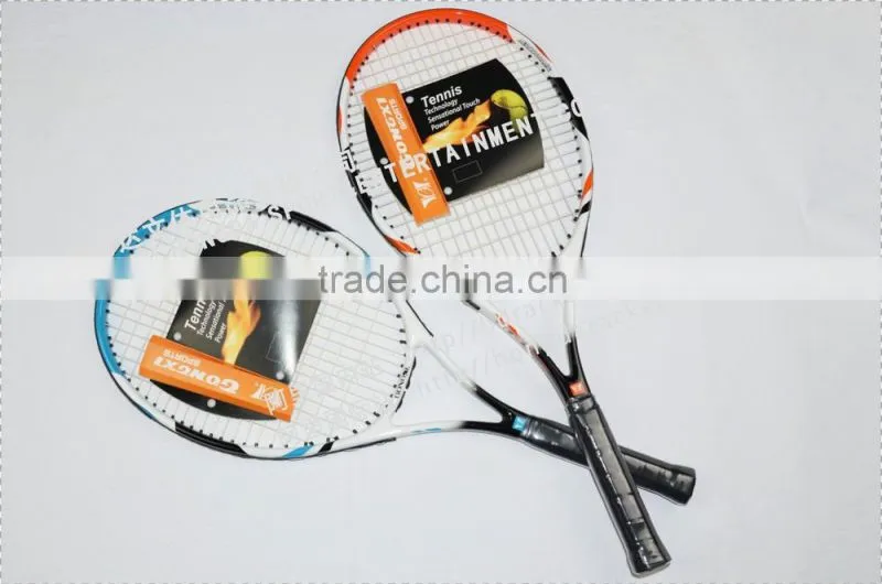 standard quality carbon&alum well selling tennis racket BSCI factory