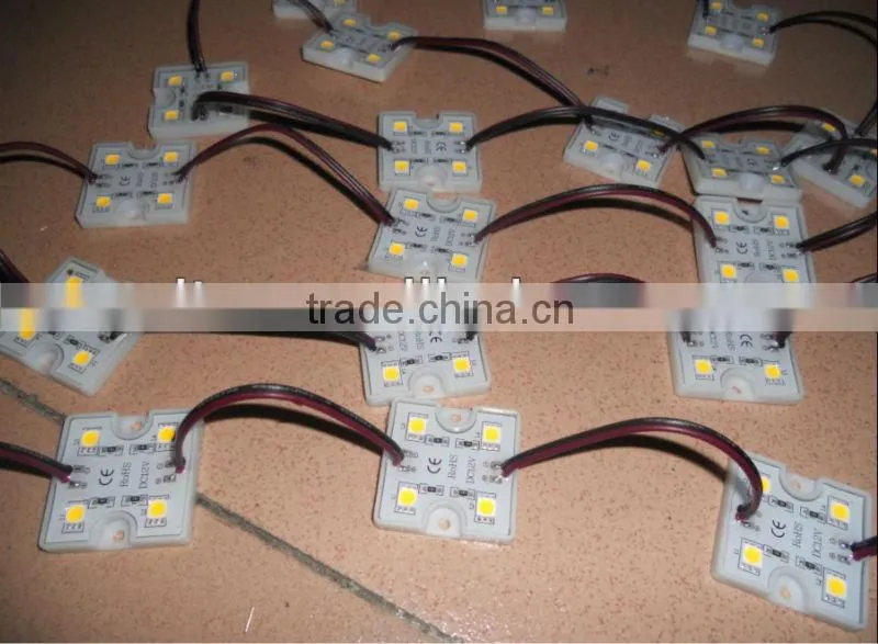 promotion!!! 5050 SMD WARM WHITE LED module,0.96W;DC12V;20pcs a string;IP67