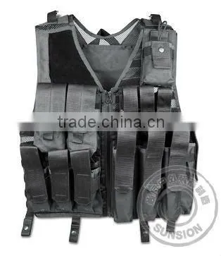 Tactical Vest adopt 1000D Cordura quality meets USA standard