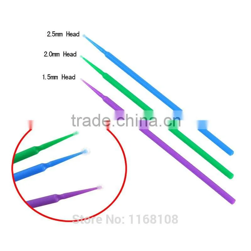 100Pcs New Fashion Disposable Makeup Brush Eyelash Extension Micro Individual Applicators Mascara Brush Make Up Tool