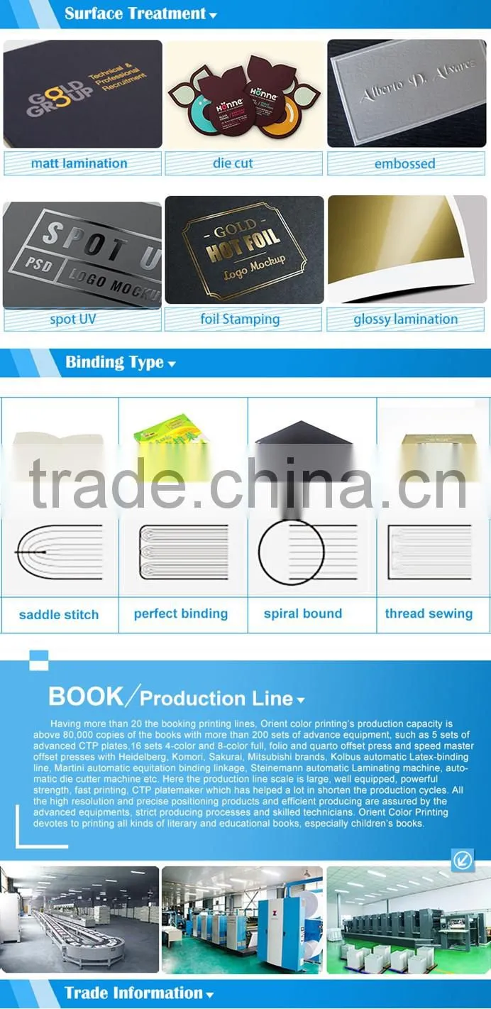 Factory direct cheap custom overseas coloring book printing with hardcover