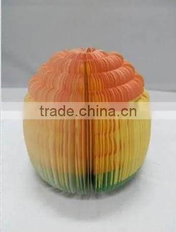 New design 3D fruit sticky note tomato sticky note & memo pad