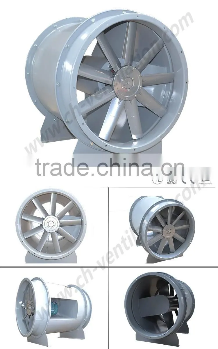 Industrial explosion proof heat resistant materials fans axial fan
