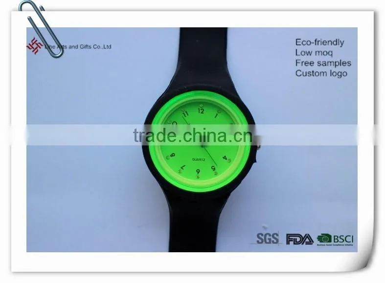 Fashion design sweet beautiful silicon watches