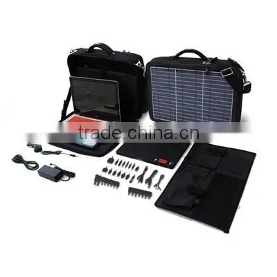35W solar charger bag/solar bag for charging laptop