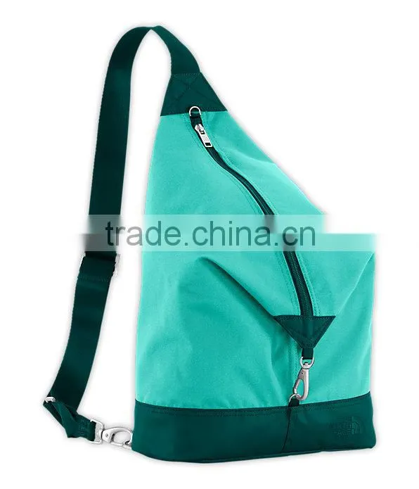 polyester leisure sling backpack bags