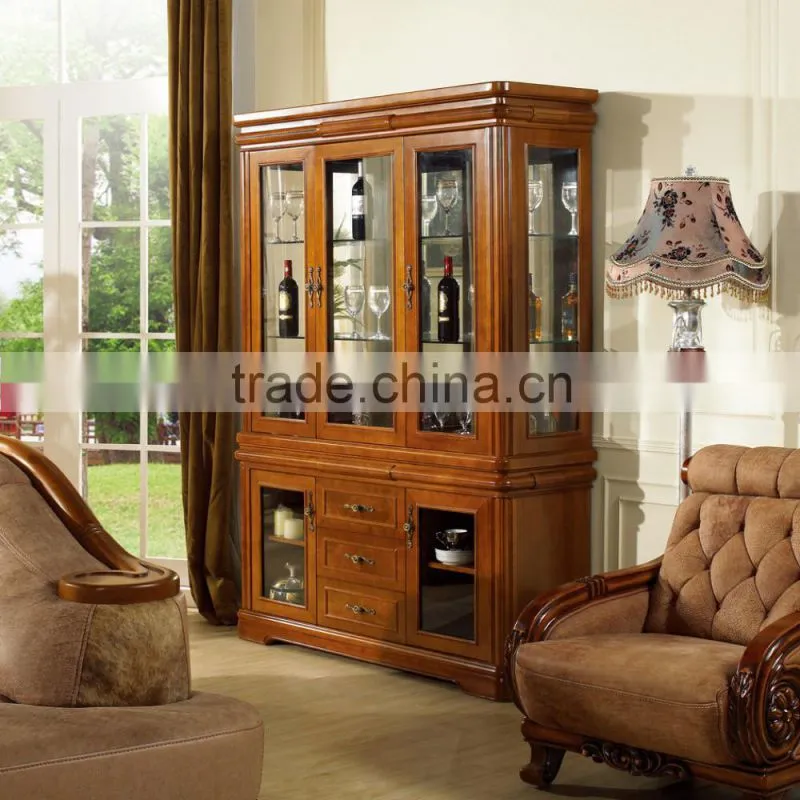 Customized Solid Oak Wood Wine Rack