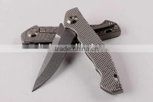OEM Titanium handle D2 survival knife