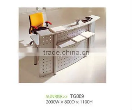 TG009 fashionable office reception furniture reception desks design