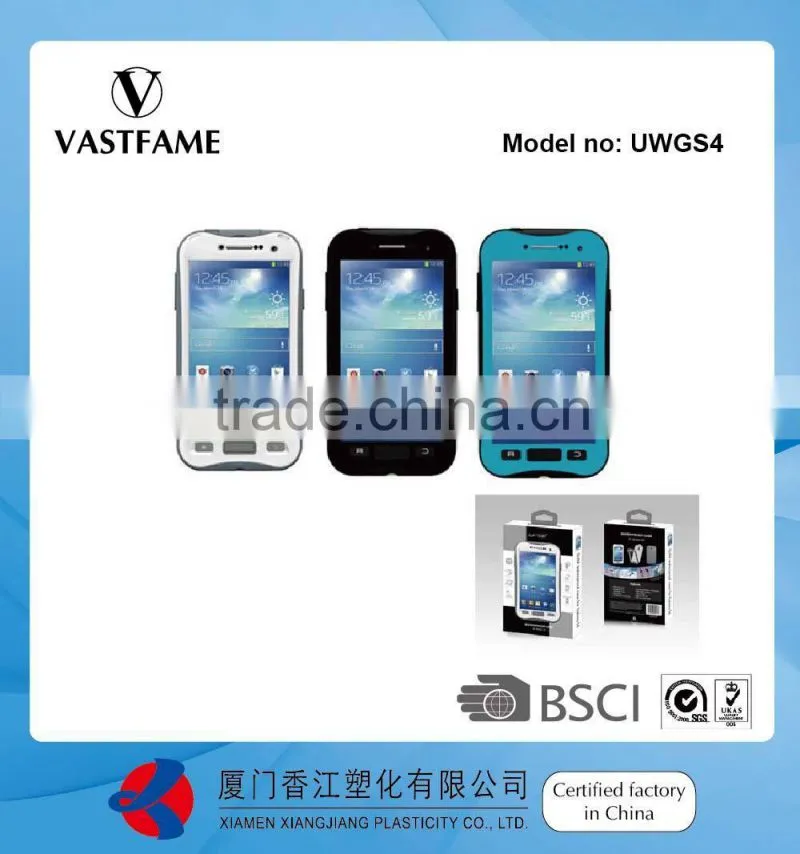 Slim Waterproof Case for Samsung Galaxy S4