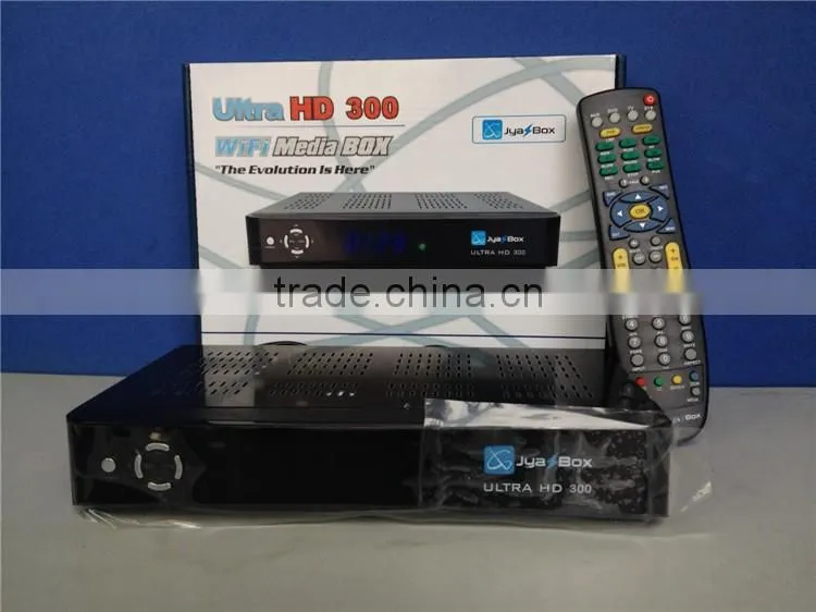 JYAZ Box Ultra HD 300 with JB200 8PSK WiFi Universal Remote Control