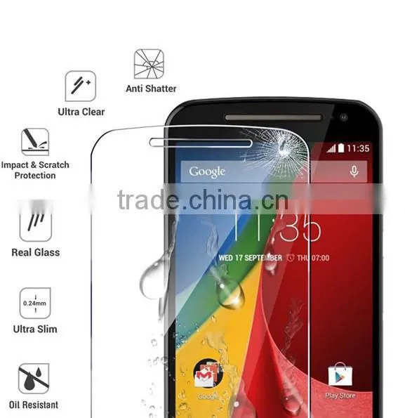 Premium Real Glass For Motorola For Moto G Tempered Glass Screen Protector
