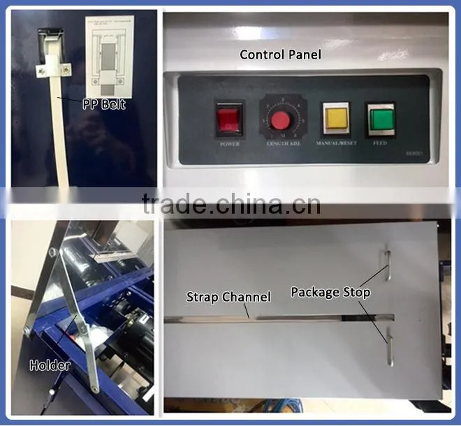 Quality Assurance Convenient PP Belt Wrapping Machine
